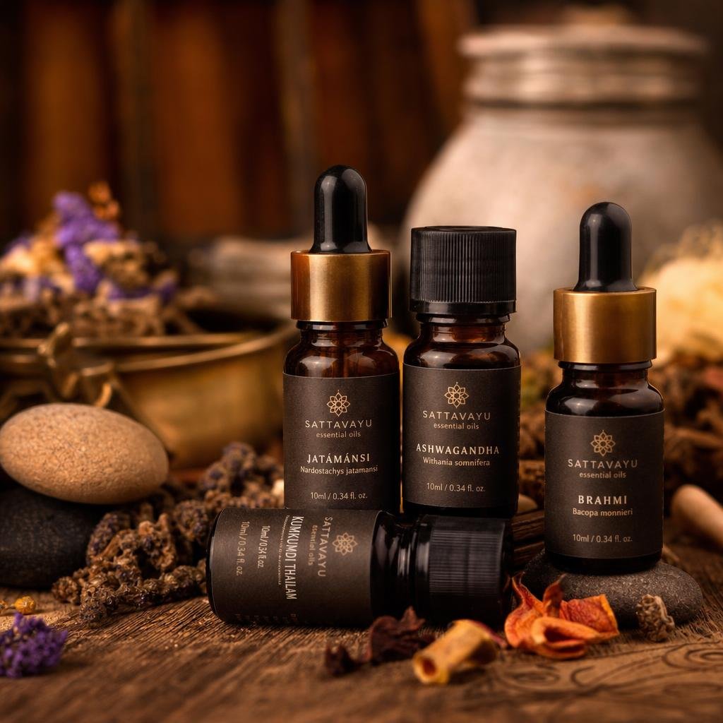 Aromatherapy essential oils at Emari International Spa