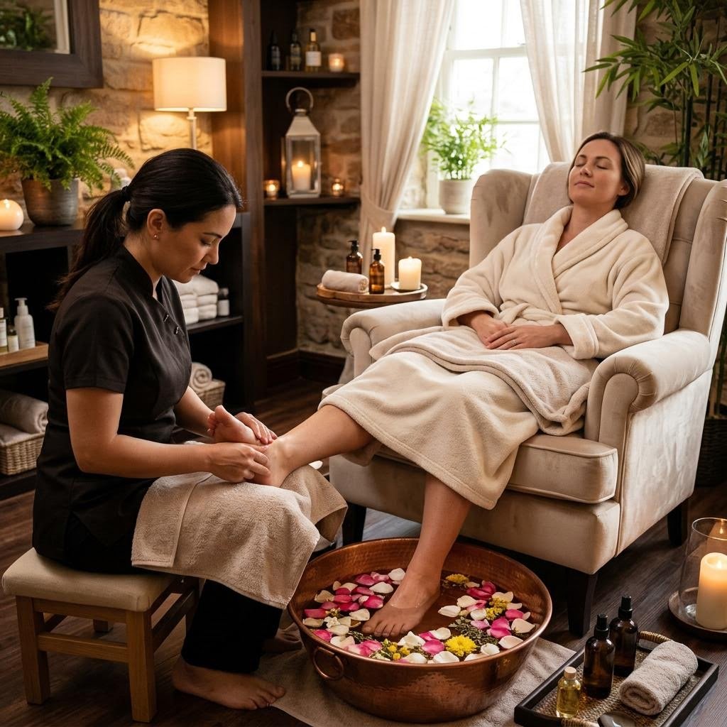 Foot Reflexology at Emari International Spa
