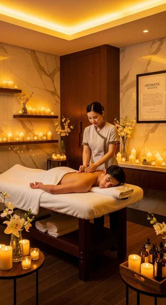 Aromatherapy Massage at Emari International Spa