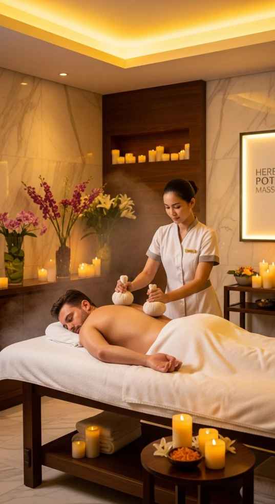 Hot Stone Massage at Emari International Spa